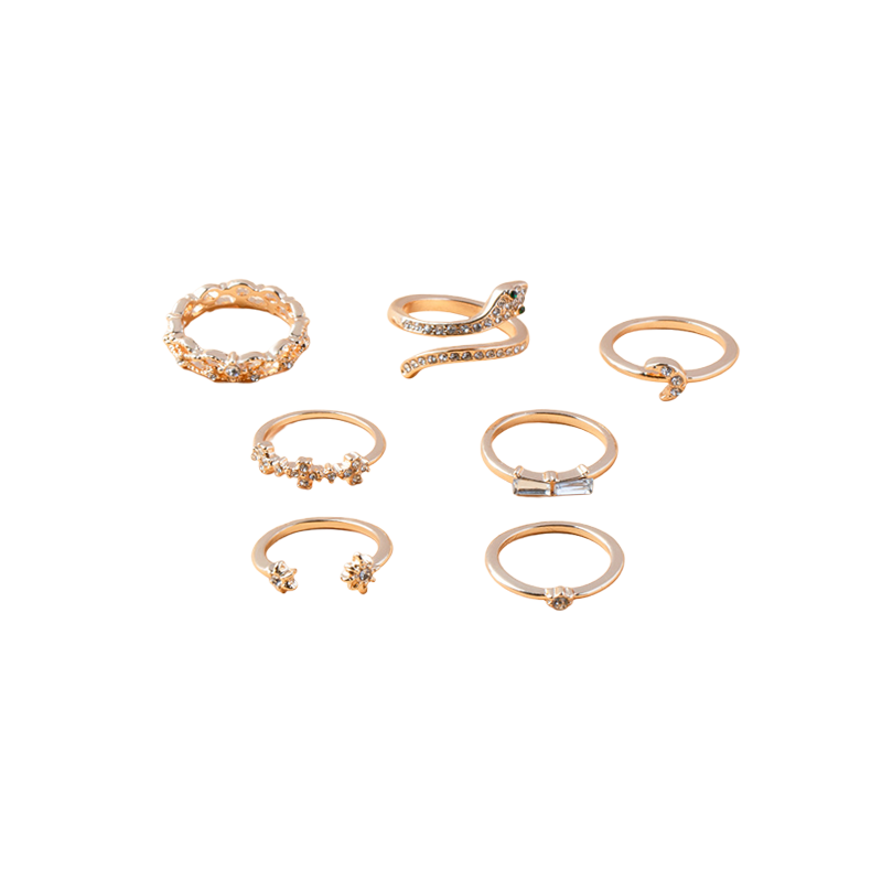 Radiant Bloom Ring Set – J'adore Bijou