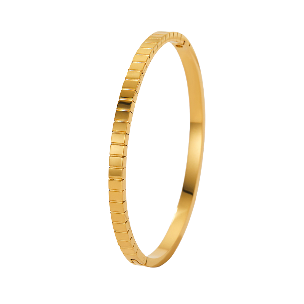 Square Texture Bangle