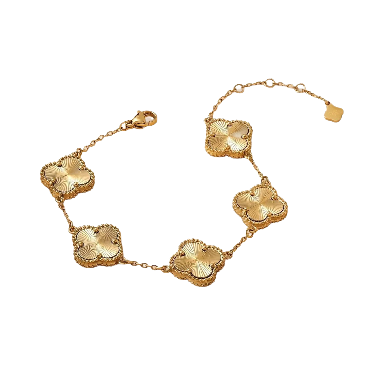 Four Clover Charm Bracelet