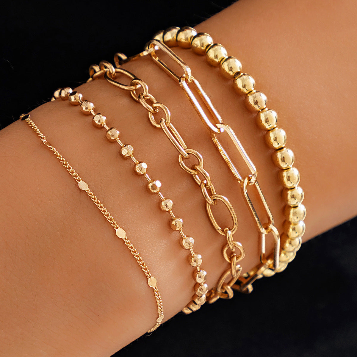 Golden Verse Bracelet Set