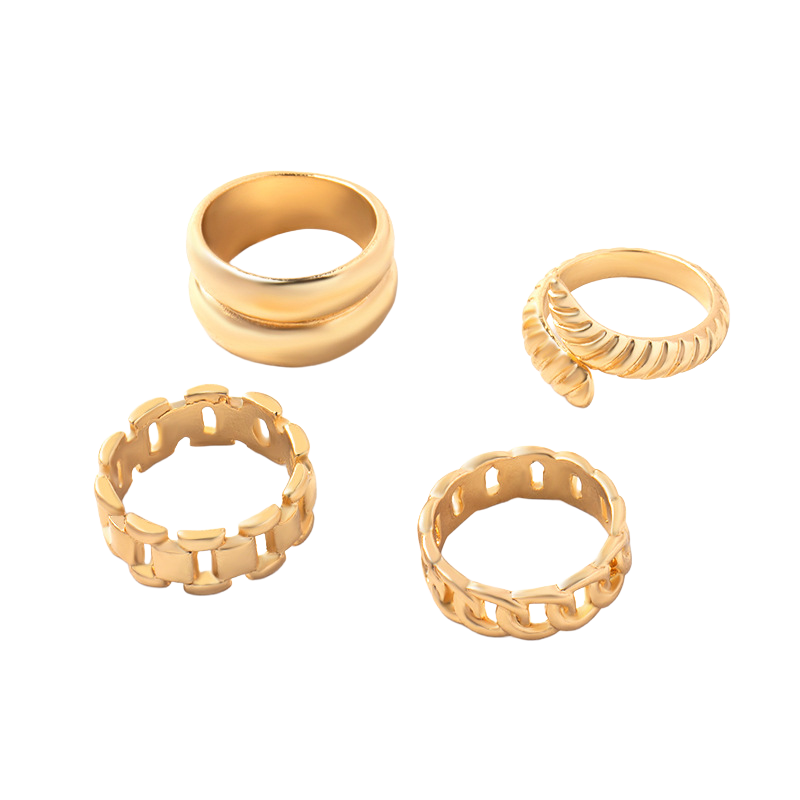 ICON CHAIN DOME RING