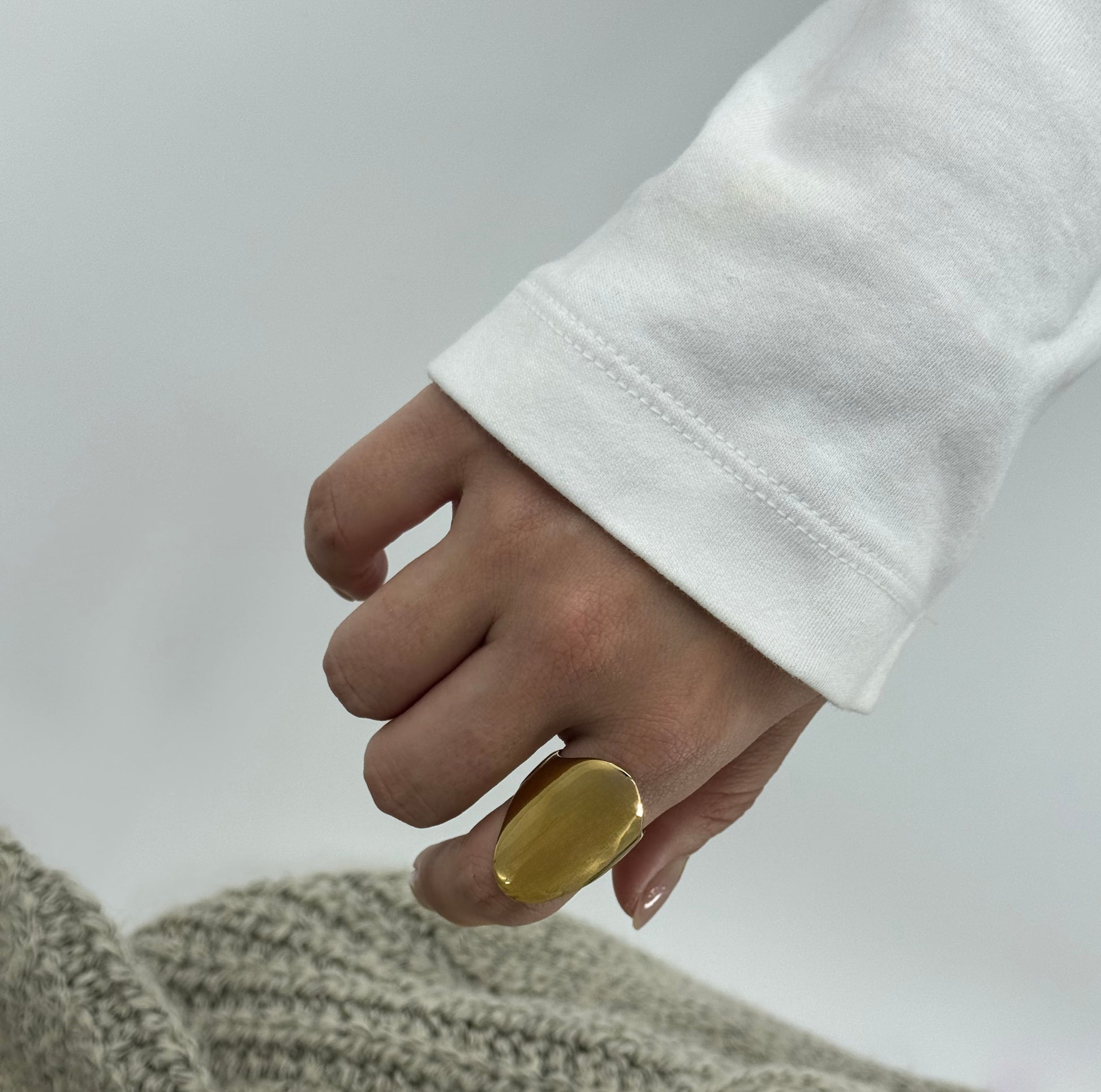Sculpted Dome Ring