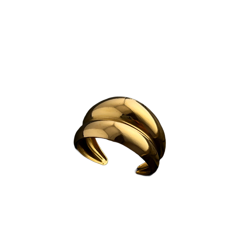 Dual Dome Band Ring