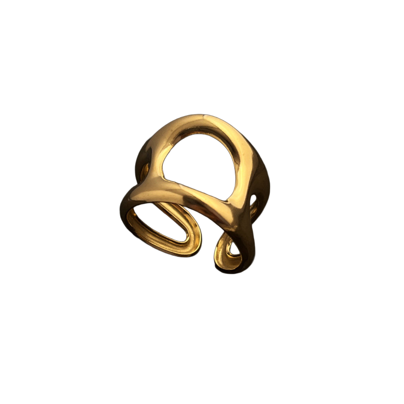 Hollow Arch Frame Ring