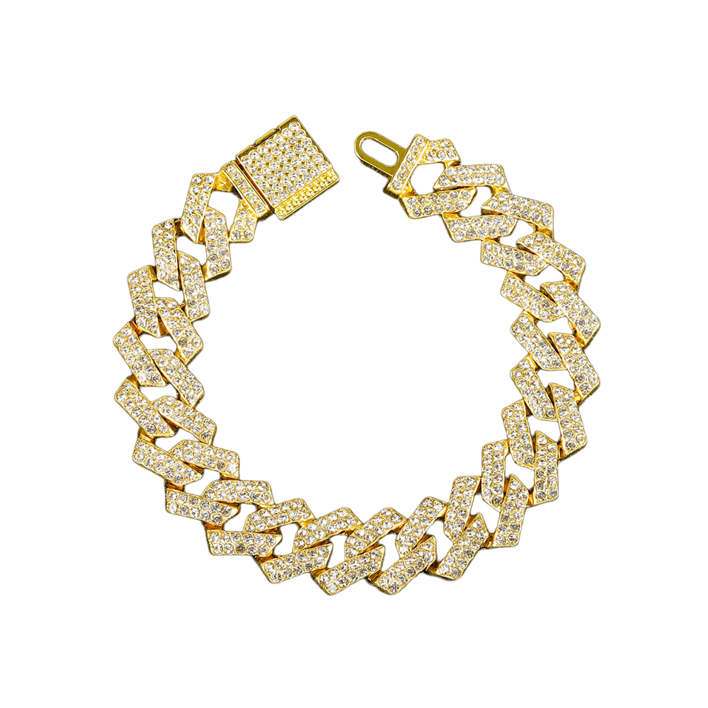 Full Iced Out Chain Bracelet