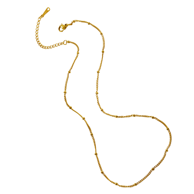 Sleek Accent Chain Necklace