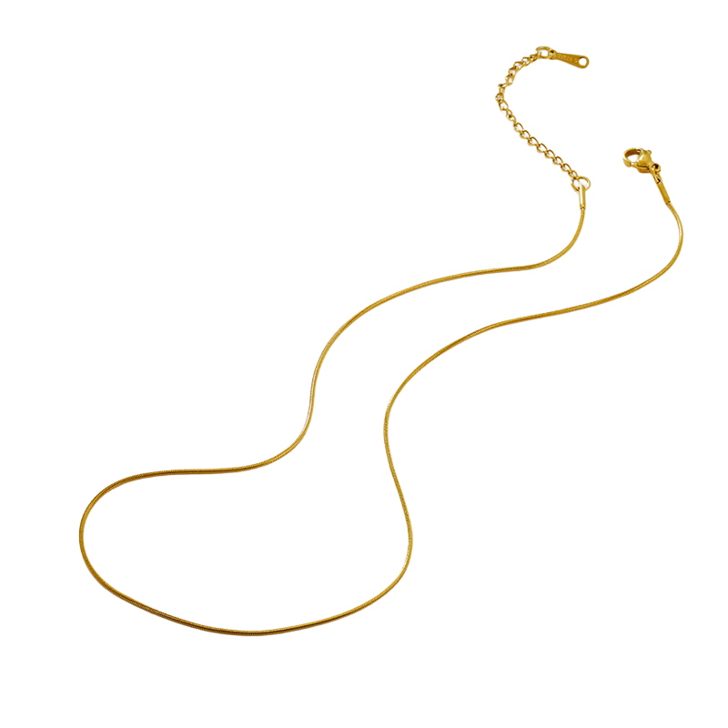 Sleek Accent Chain Necklace