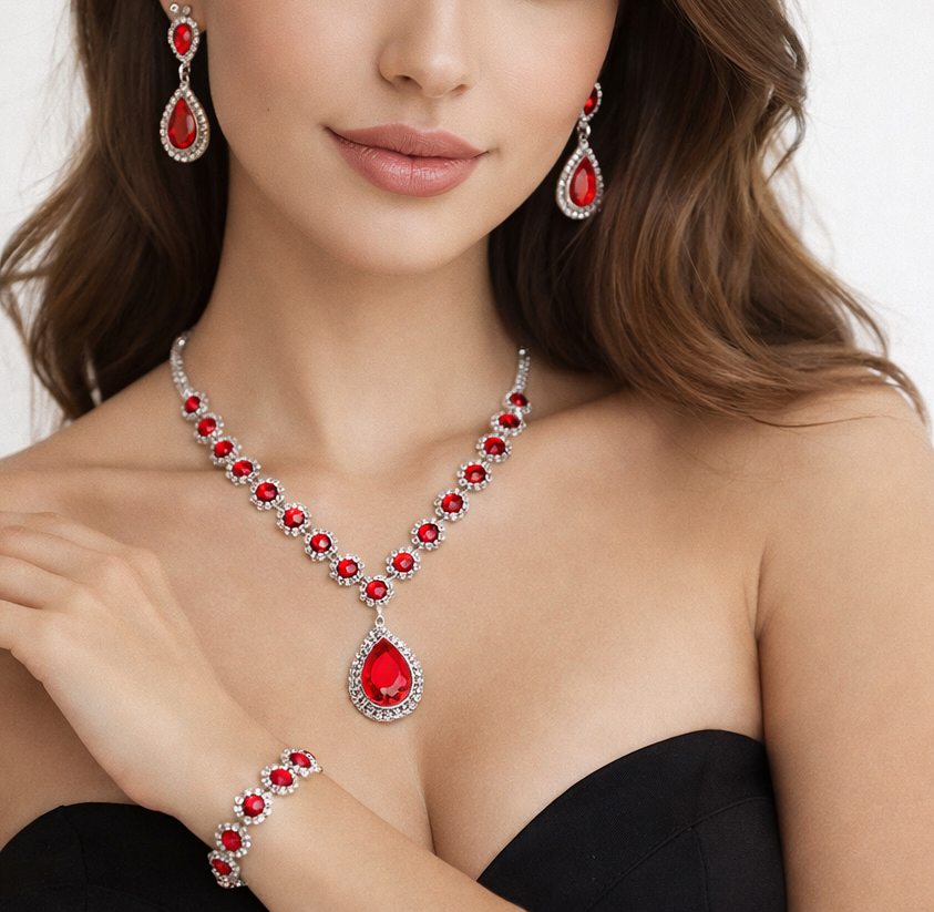 Scarlet Radiance Set-3piece
