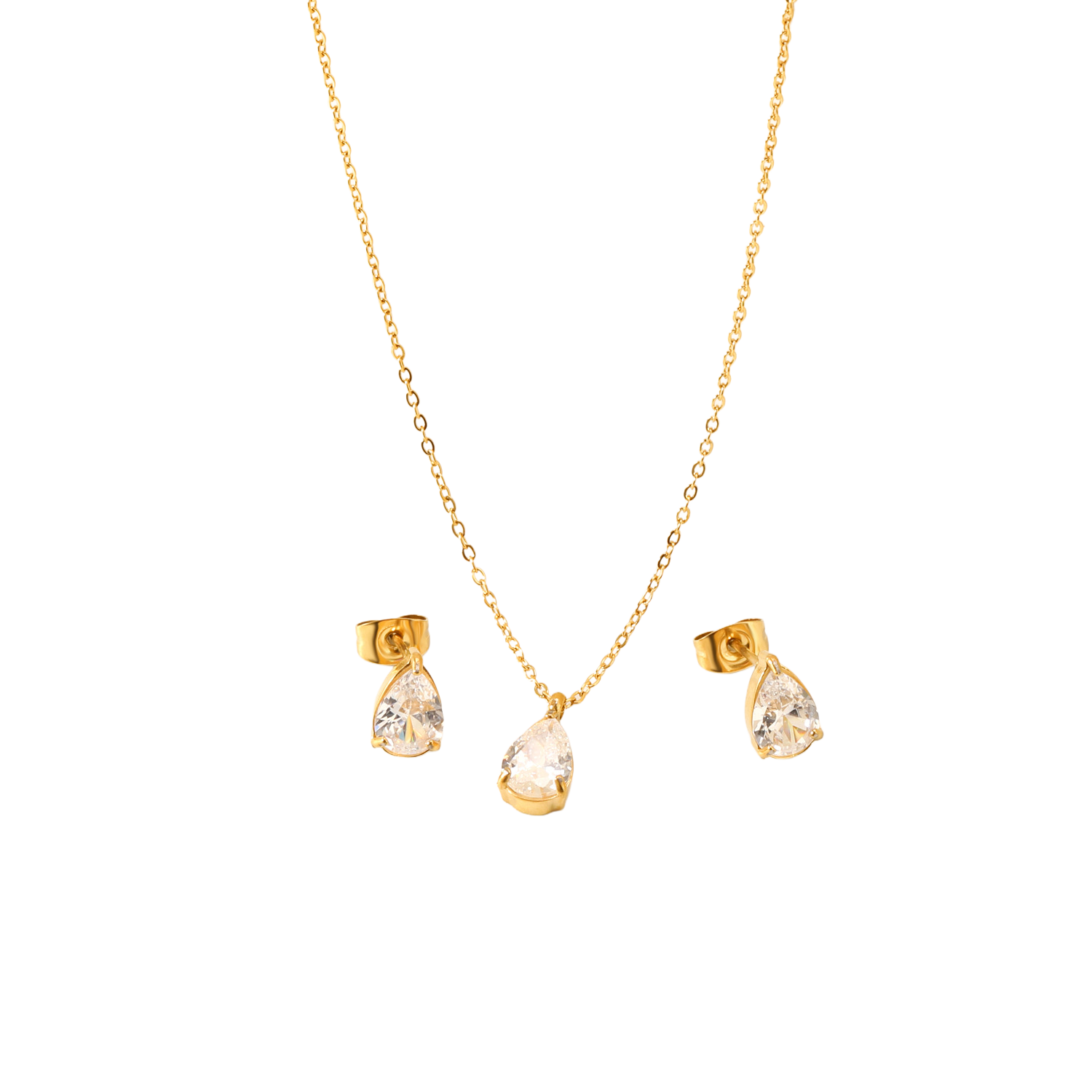 Clear Drop Duo Set