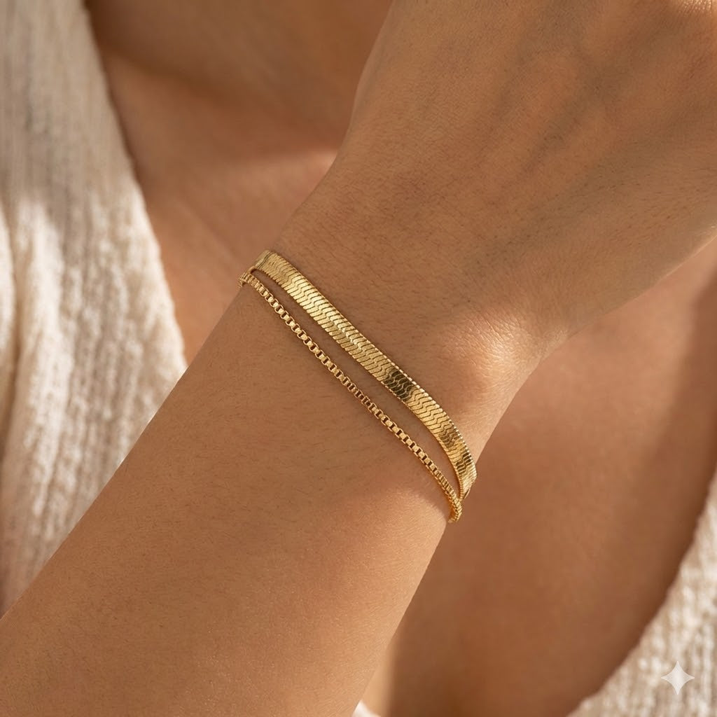Twin Line Bracelet