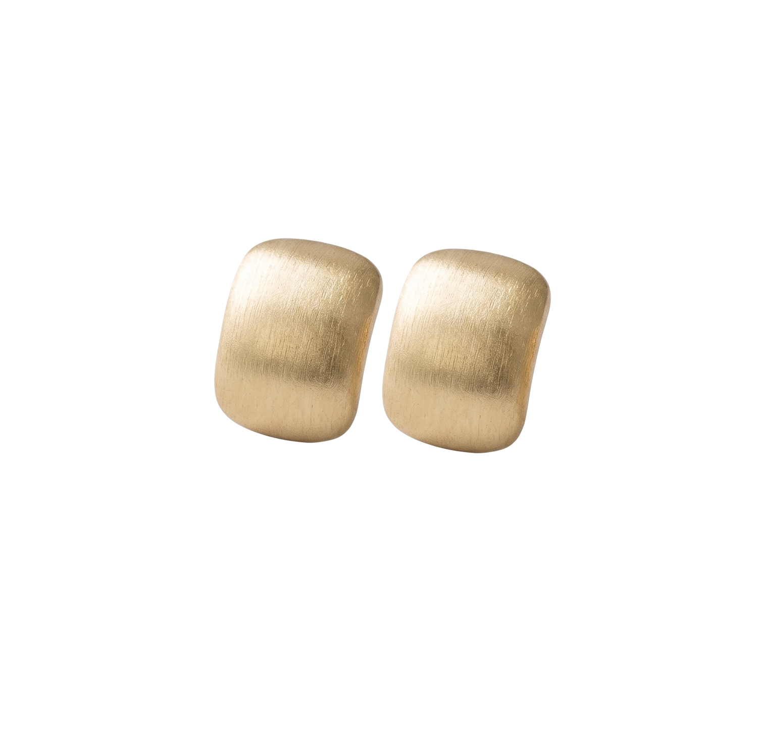 Matte Curve Stud Earrings