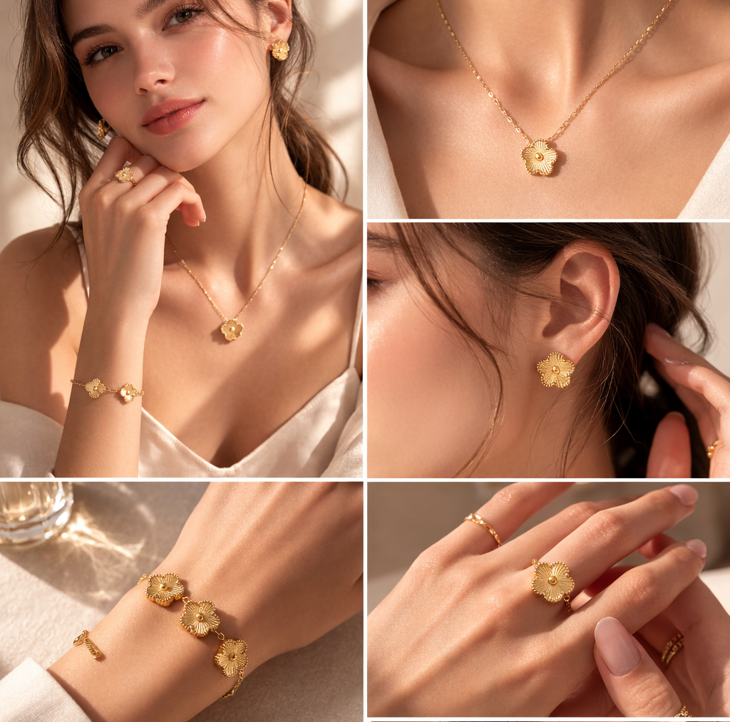 Golden Fleur Set