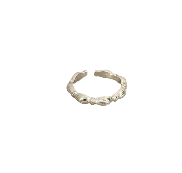 Knot Texture Open Ring