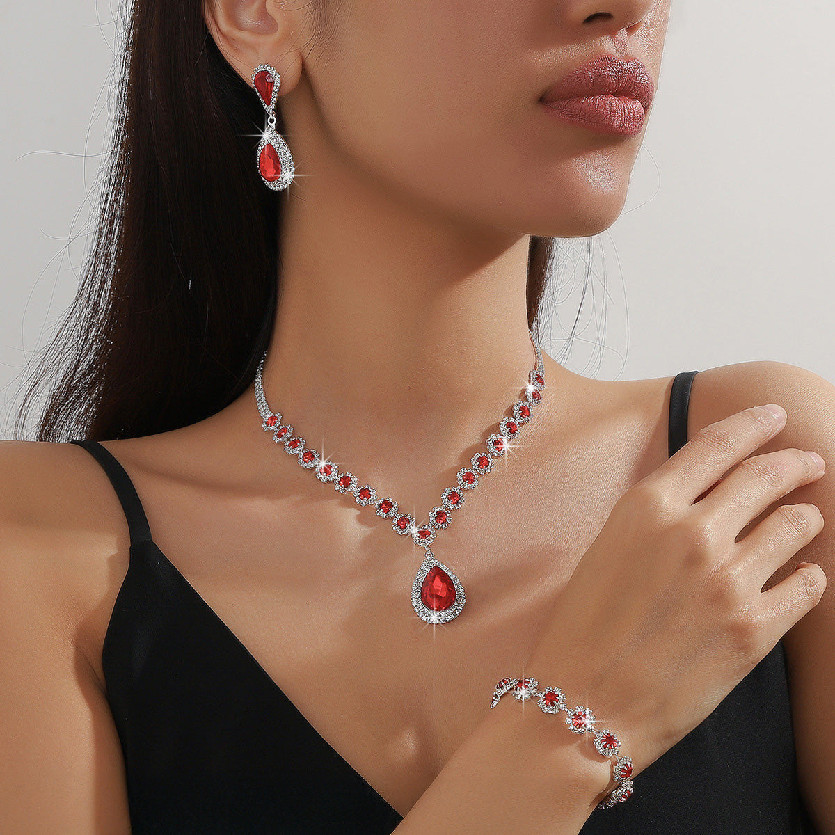 Scarlet Radiance Set-3piece