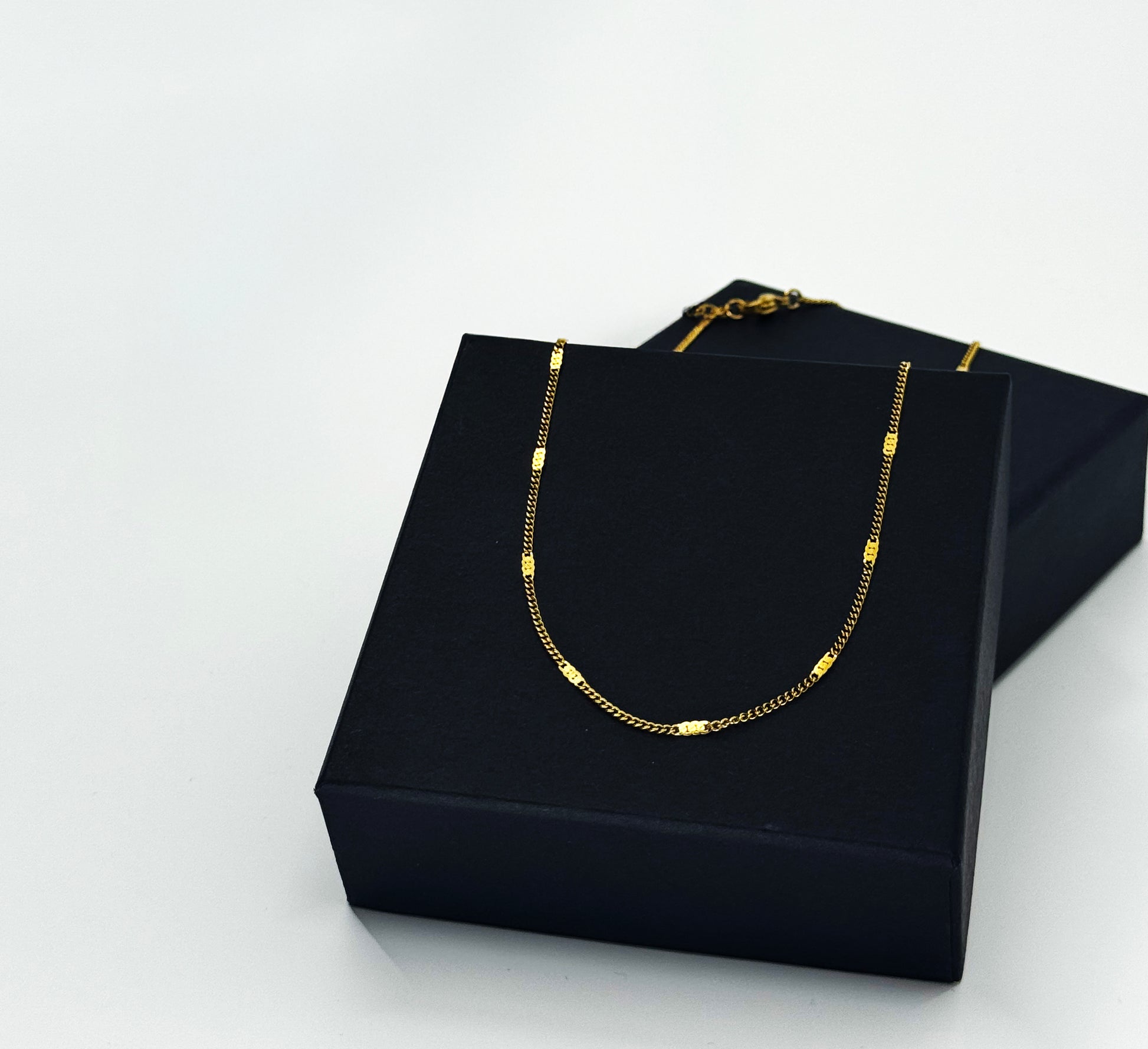 Sleek Accent Chain Necklace