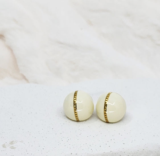 Dome Stud Earrings