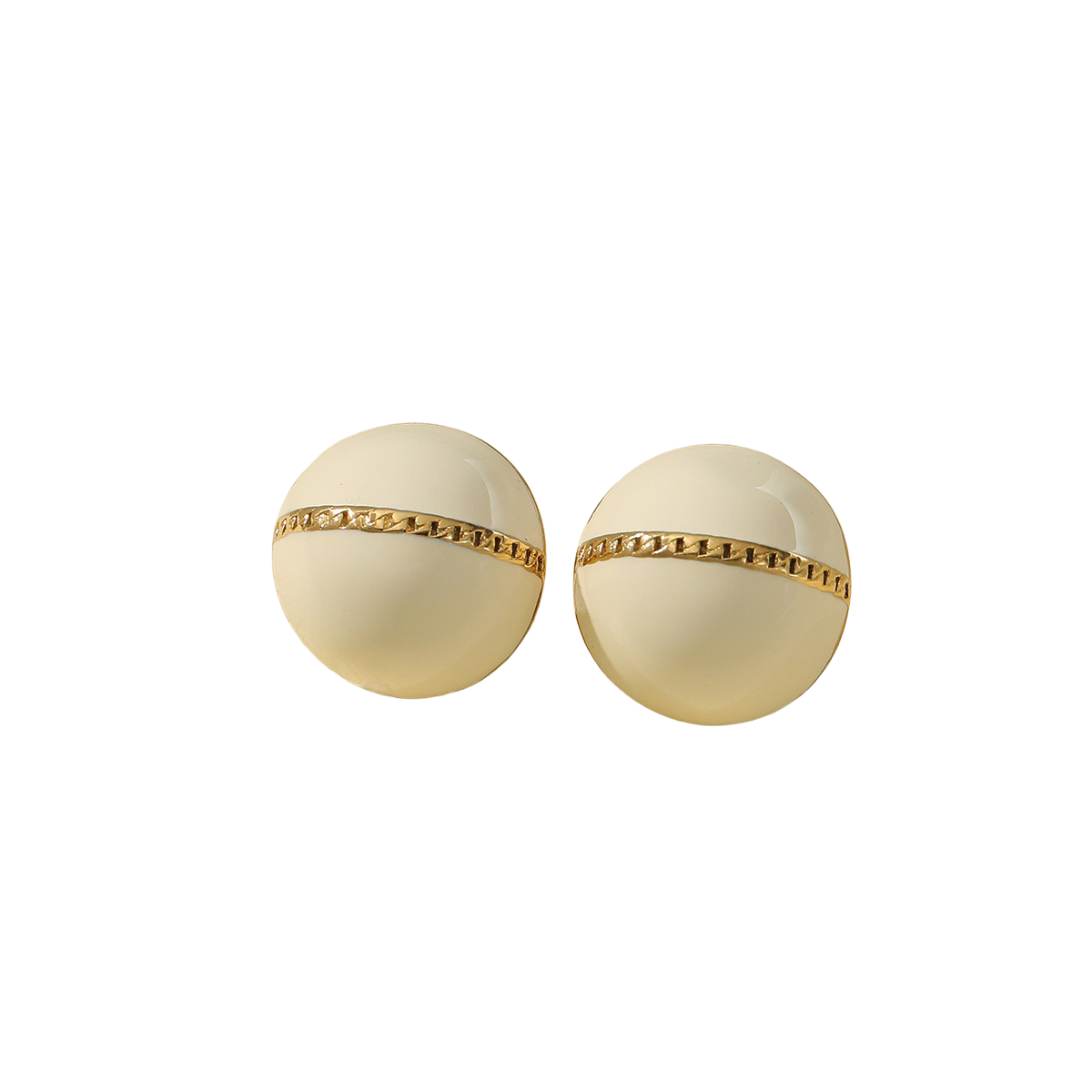Dome Stud Earrings