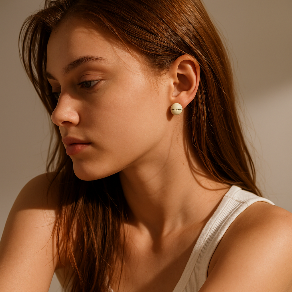 Dome Stud Earrings