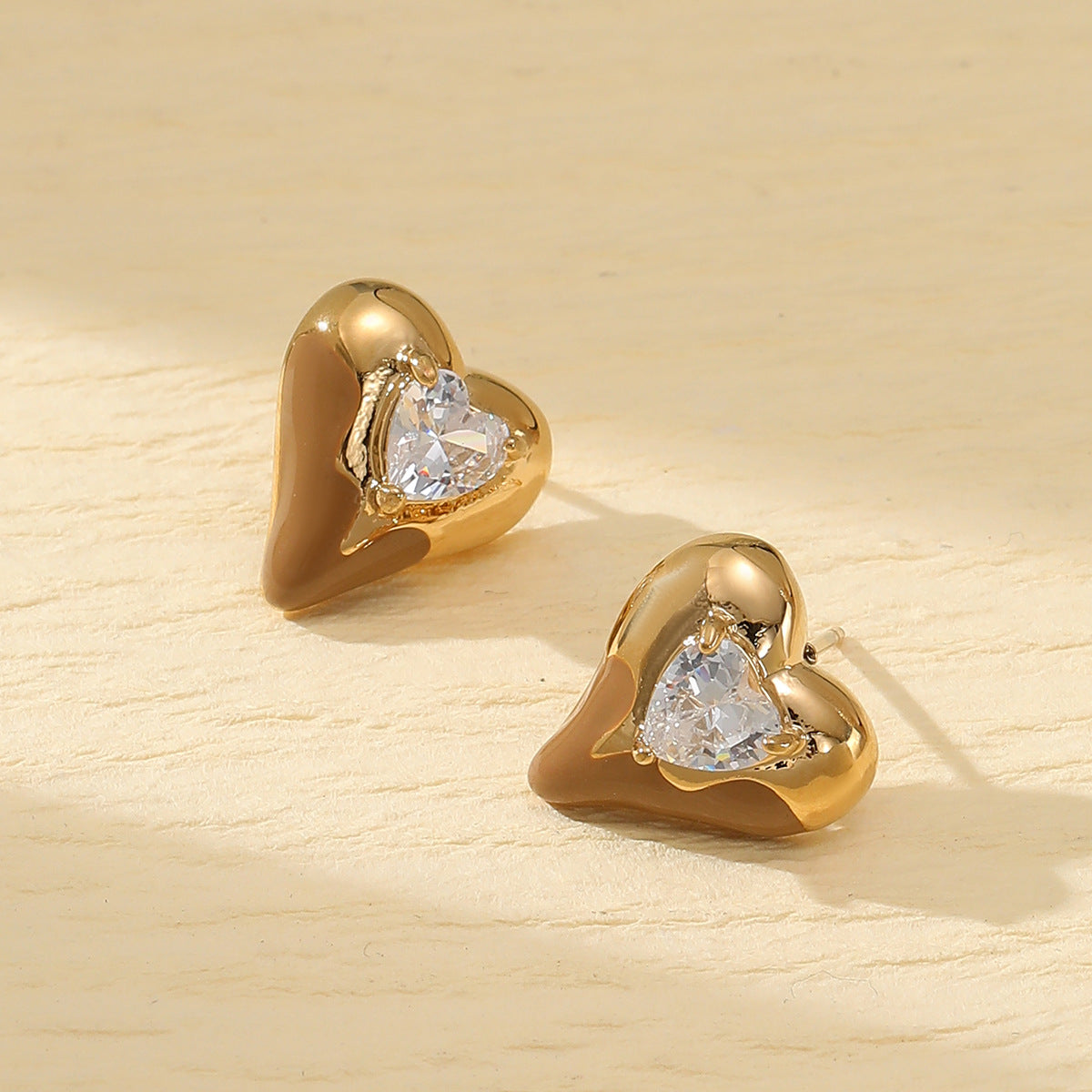 Heart Stud Earrings