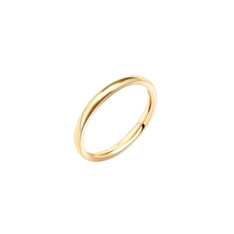 Slim Polished Band Ring