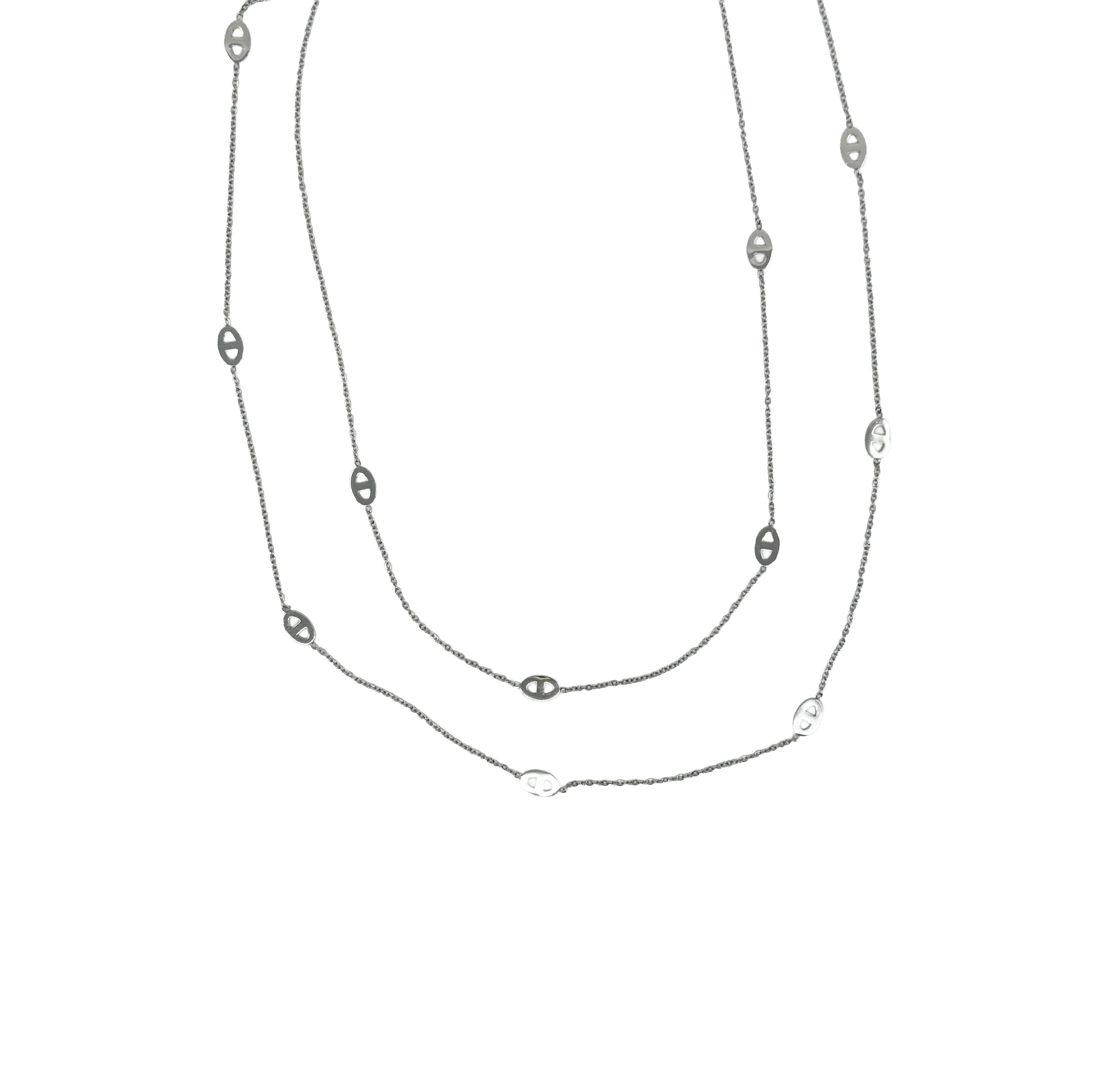 Long Link Accent Necklace