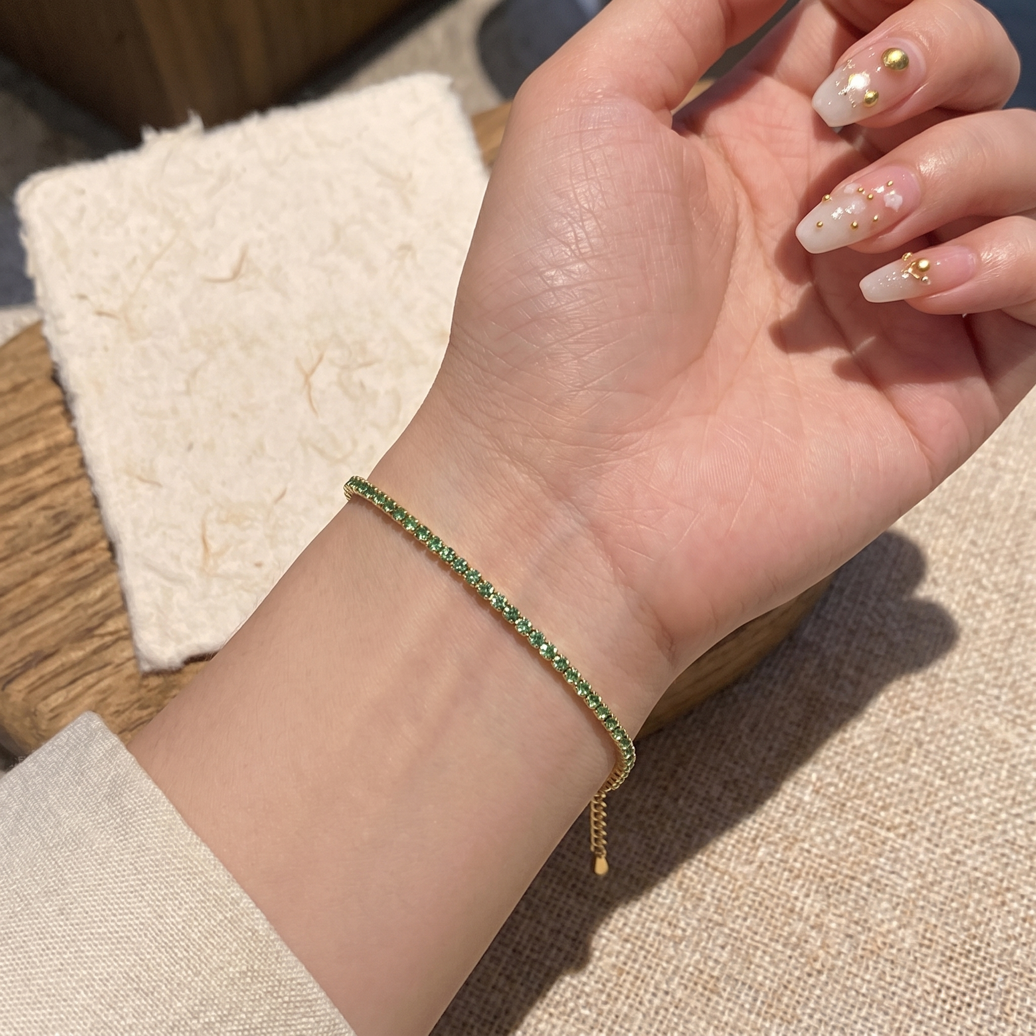Mintline Tennis Bracelet