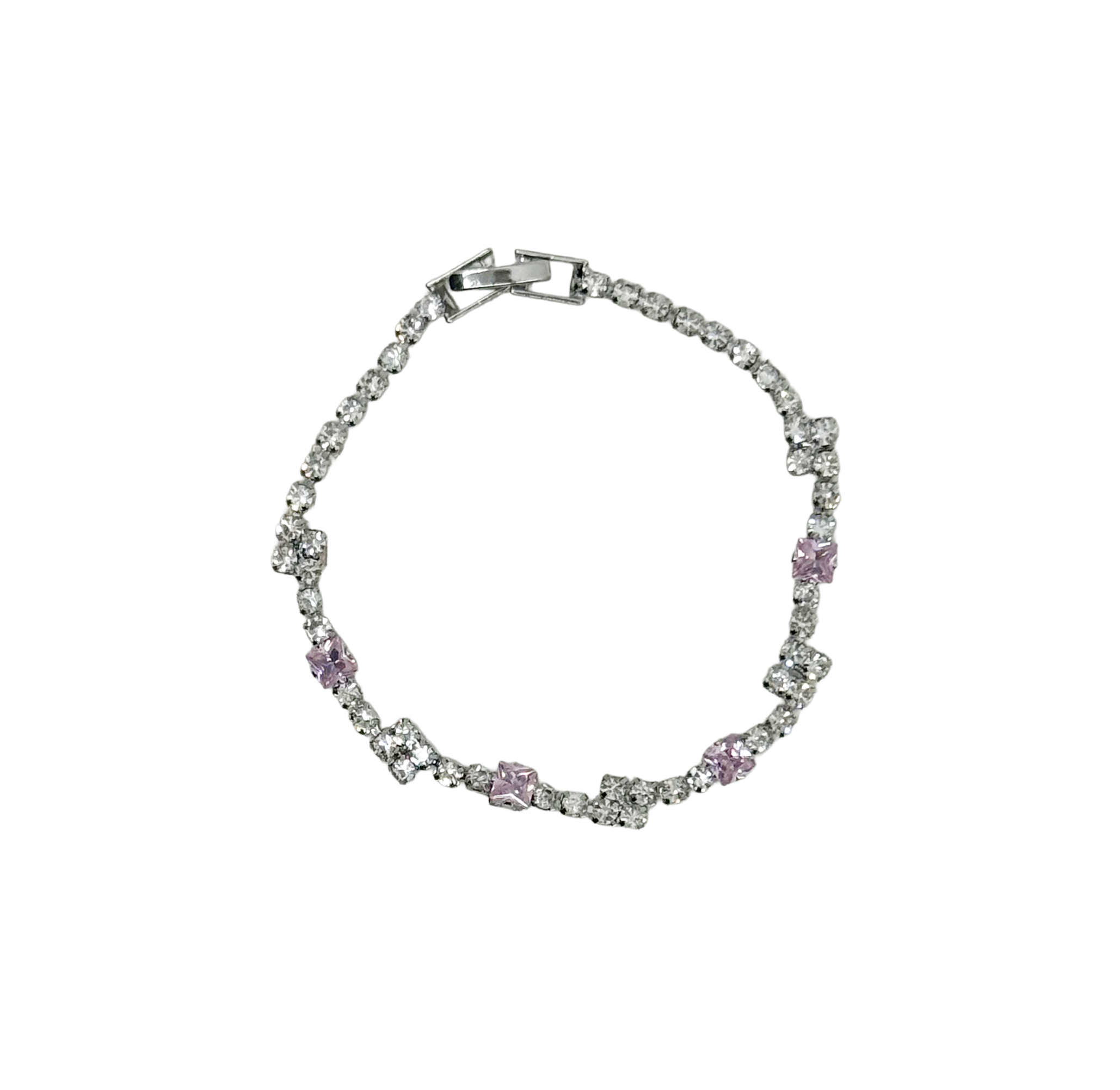 Twinkle Crown Tennis Bracelet