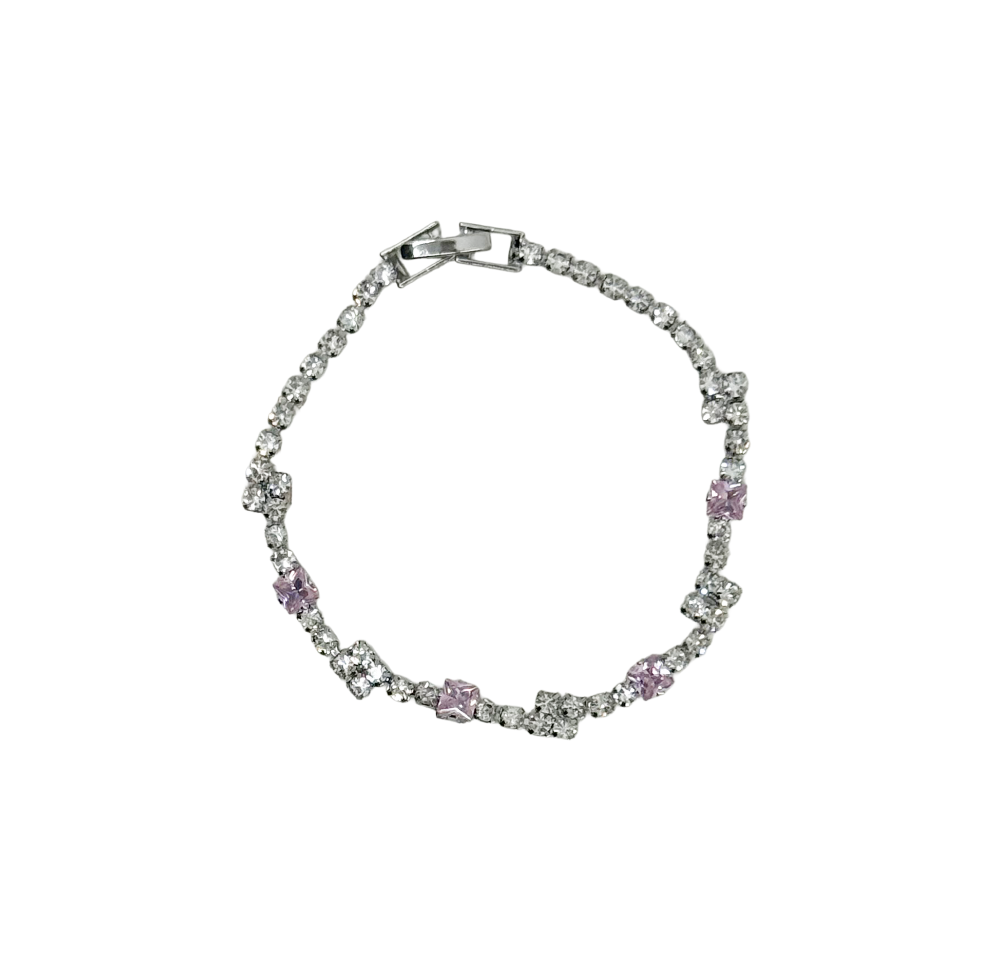 Twinkle Crown Tennis Bracelet