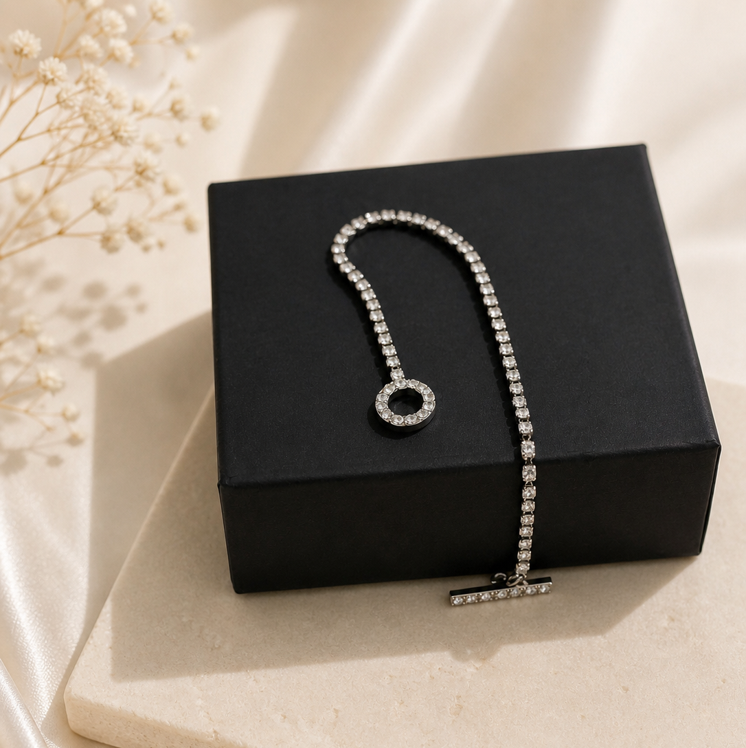 T-Lock Tennis Bracelet