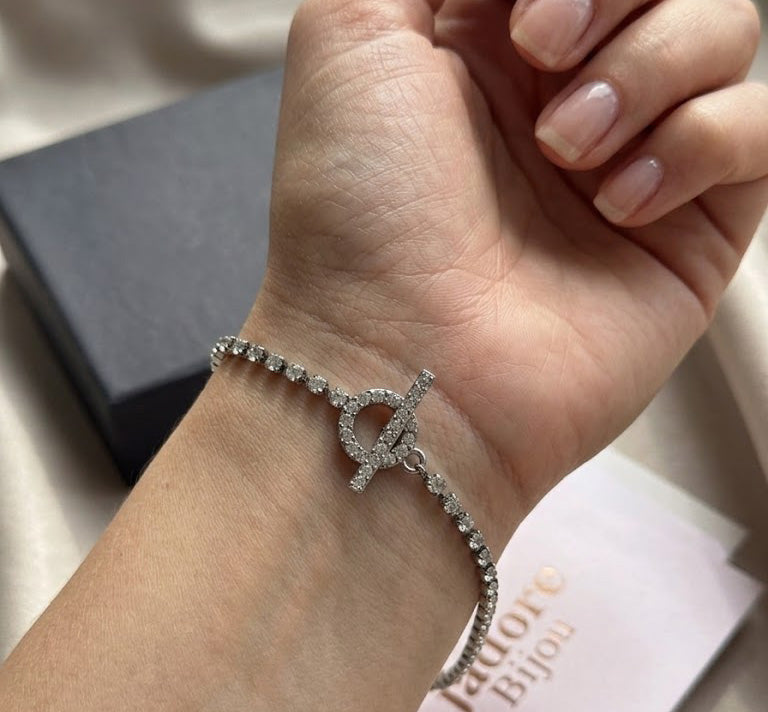 T-Lock Tennis Bracelet