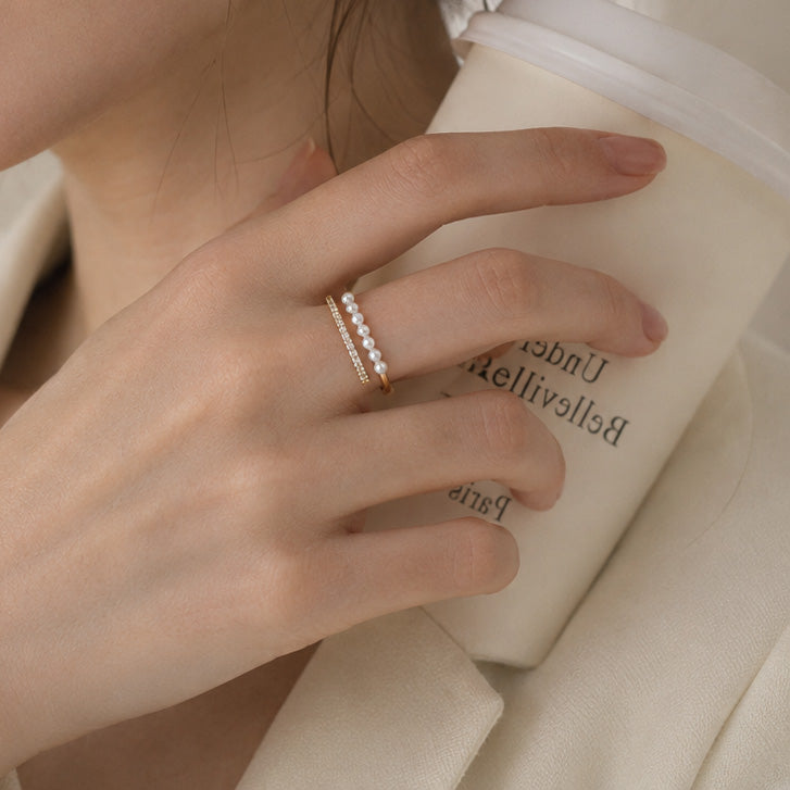 Pearl & Crystal Parallel Band