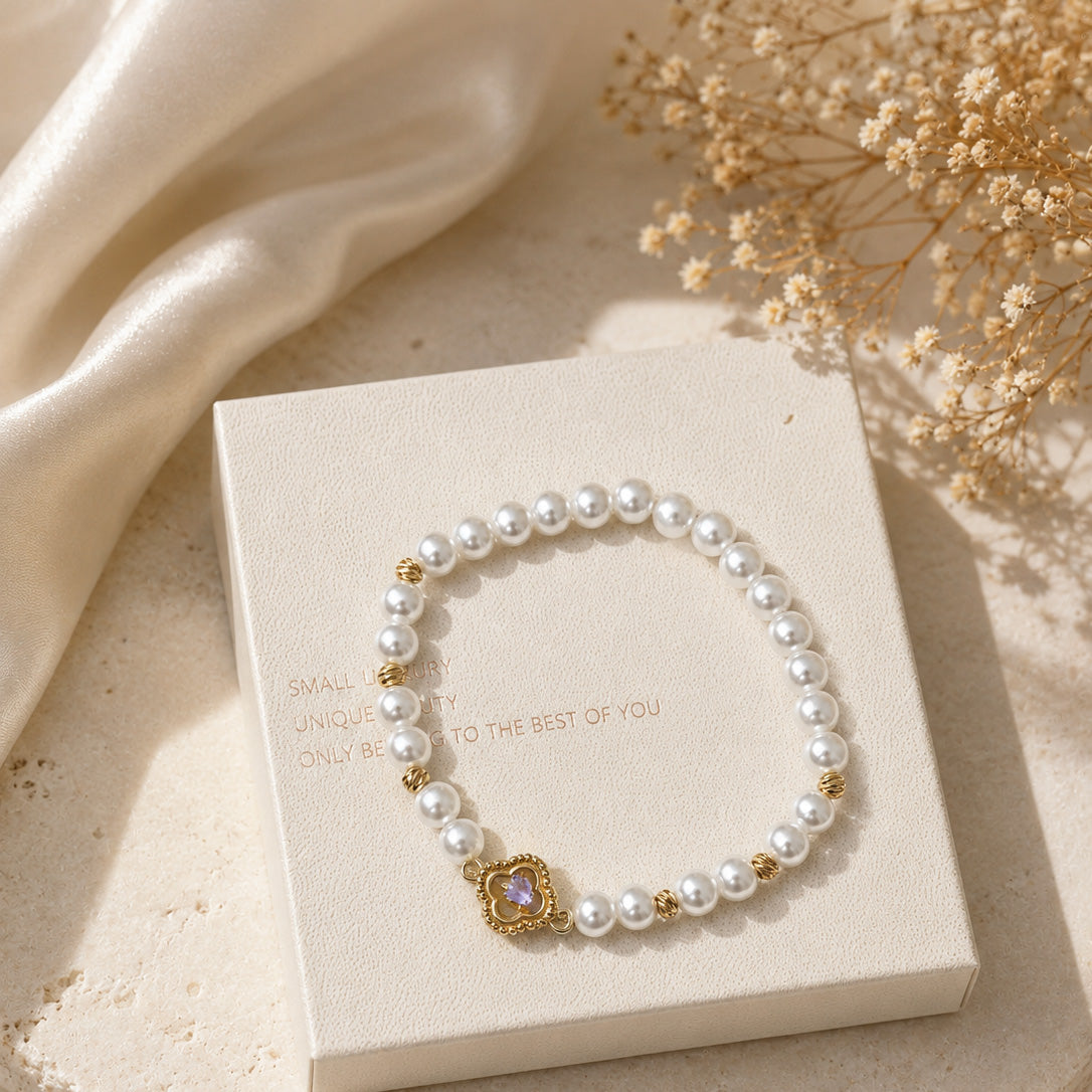 Opal Pearl Bracelet