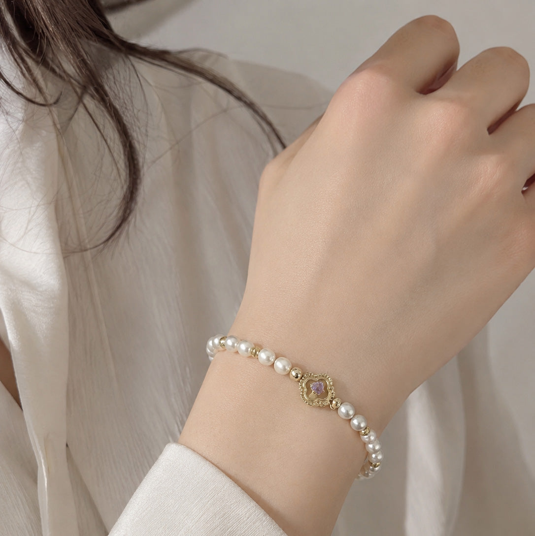 Opal Pearl Bracelet