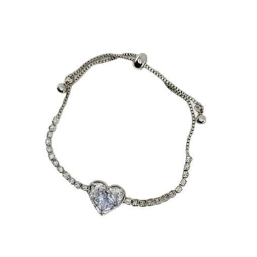Heartglow Tennis Bracelet