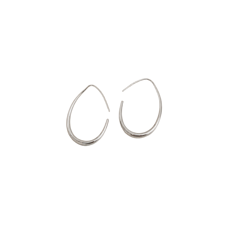 Teardrop Hoop Earrings
