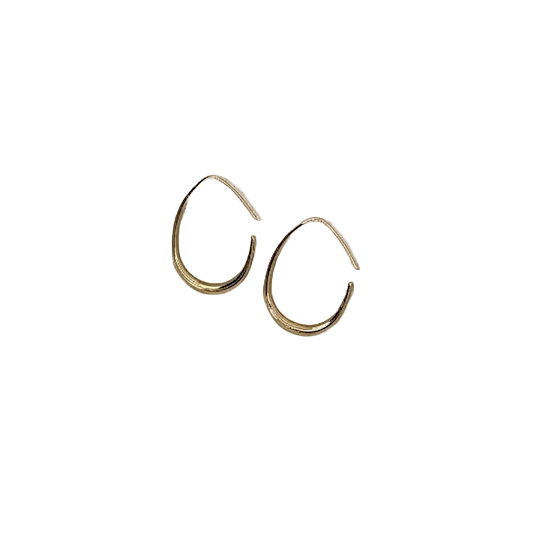 Teardrop Hoop Earrings