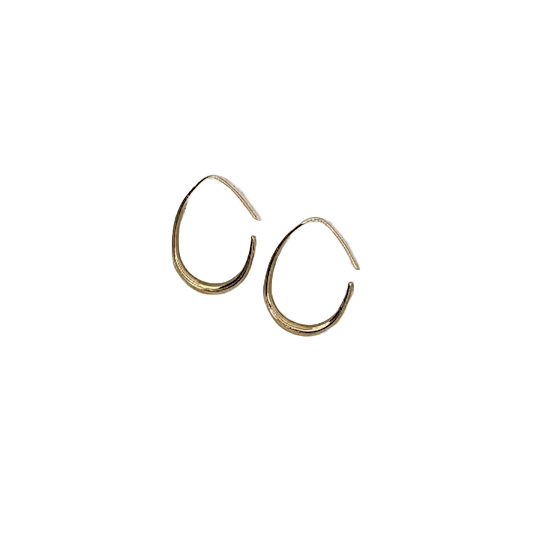 Teardrop Hoop Earrings